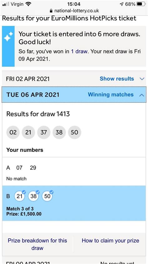 r/Lottery on Reddit: Good win on the Euromillions hotpicks for me .